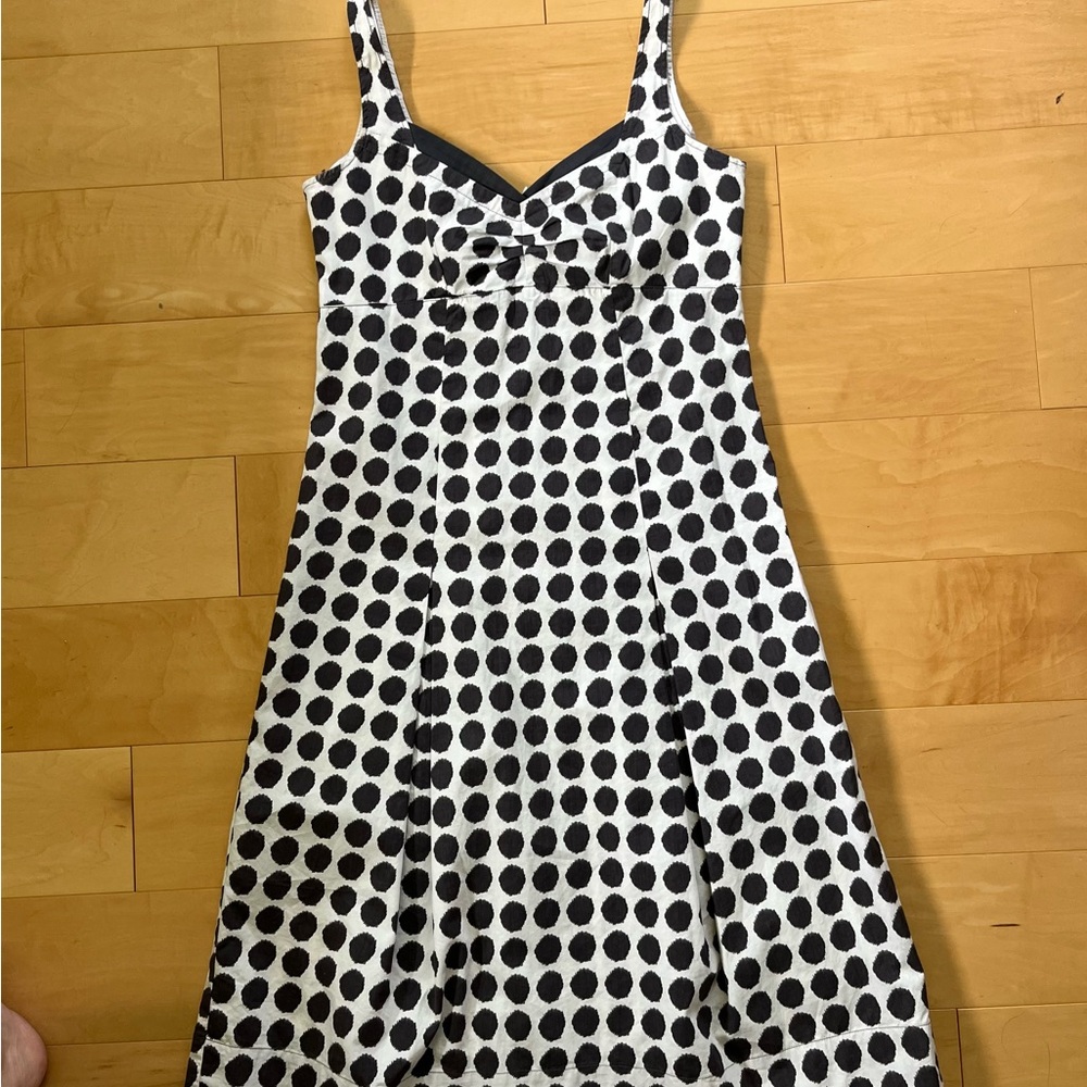 Black and White Polka Dot Dress by Newman